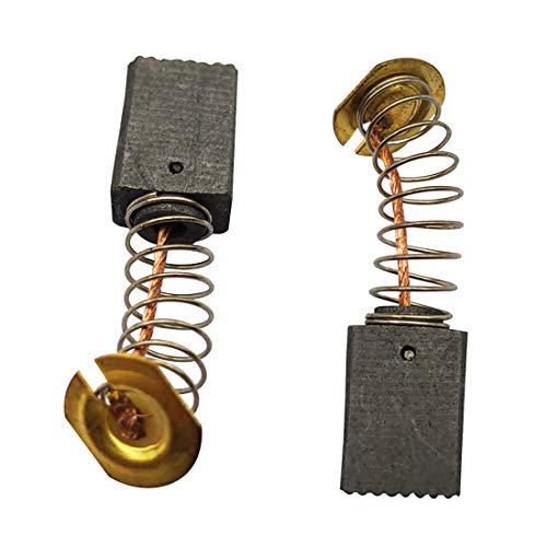 30 Pack Electric Motor Carbon Brushes Self Stop 411# for Replacement Repair Power Tool Part 6x9 x14mm, for Angle Grinders, Electric Hammer Drills, Circular Saws - size: 411#