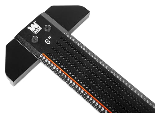 WEN 6-Inch T-Shaped Marking Ruler (ME806R) - style: 6-Inch Marking T-Ruler