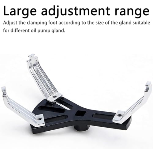 Osilly Car Fuel Pump Removal Tool, Adjustable Fuel Lid Tank Cover Collar Ring Spanner, Auto Fuel Pump Lock Ring Removal and Reinstall Tool, Universal 4.5" to 7.3" Fuel Tank Repair Tool