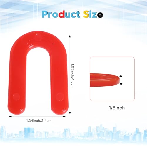 U Shaped Tile Spacers 1/8 Inch, 300Pcs Plastic Shims for Floor - color: Red, size: 1/8x300pc