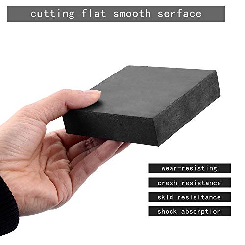 Rubber Bench Block Jeweler's Rubber Bench Block Rubber (10CMx10CM) - color: Rubber Block, size: 4" x 4"