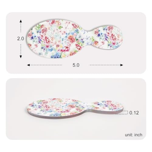 1 Pack 8-Shaped Glass Foot File Callus Remover, Pattern C - color: A5-pattern 2