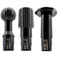 3pcs DIY Wood Carving and Deburring Tools Sphere Rotary Burrs with 5/8"-11 Thread for 4 1/2 and 5" Angle Grinder, Safe Carbon Steel Electric Grinder Bits Accessories for Wood Grinding Reaming Grooving