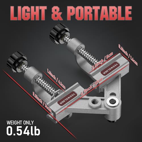 YESWELDER 10-180° Adjustable Tube Clamp with Swing Jaw - style: 10-180° Tube Clamp