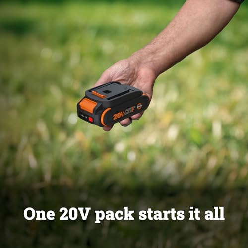 WORX Cordless Reciprocating Saw & Jigsaw, 20V 3/4-Inch 2-in-1, WX550L - style: 20V Battery + Charger Included