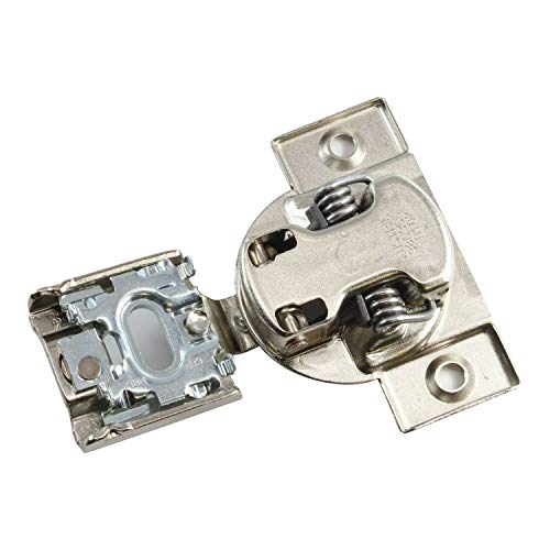 Blum 38N355B.10 Compact BLUMOTION 38N Hinge, Soft-Close, 105 Degree, 5/8 Overlay, Screw-on (Pack of 4)