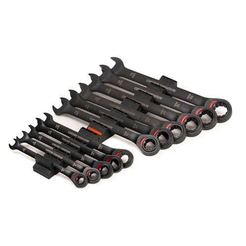 ToolBox Widget Basics Wrench Organizer - Rubber Wrench Holders for Tool Drawer - Modular Toolbox Organizer System - 1 Pack, 16 Holders