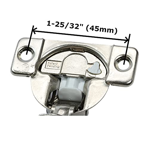 2 Pack Rok Grass TEC 864 108° 1-1/4" Overlay Soft Close Cabinet Hinges