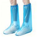 20 disposable shoe covers. 10 pairs of thickened waterproof plastic boot covers. suitable for rainy weather.