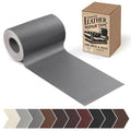 Leather Repair Patch, Self Adhesive Leather Repair Tape Kit, Dark Gray - color: Dark Gray, size: Litchi Grain 3 x 60 In