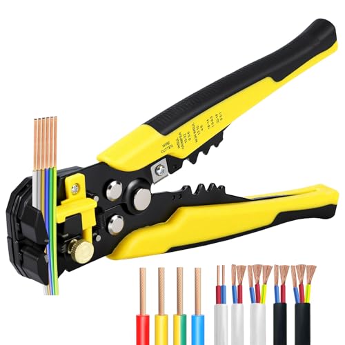 Self-Adjusting Wire Stripper Tool, 3-in-1 Heavy Duty Automatic Electrical