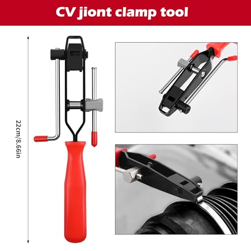 TOOLEAGUE 9Pcs Fuel Line Disconnect Pliers Set with Storage Case - size: 9pcs
