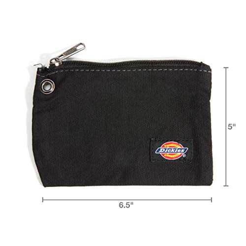 Dickies Set of 3 Small Canvas Utility Pouches, Zippered, for Organizing Small Tools and Fasteners, Grey/Tan/Black - color: Tan