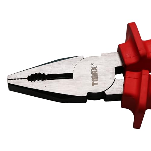 TMAX 8" 1000V VDE Insulated Electrician Linesman Combination Plier, Cr-V - size: combination, style: plier