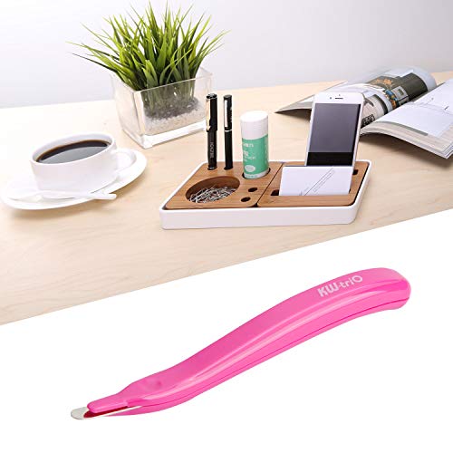 Staple Remover Professional Magnetic Easy Staple Removers Tool 3 PCS Staple Puller Remover Staple Pullers for Office, School and Home - color: Pink