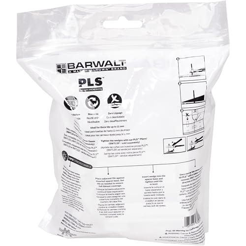 BARWALT PLS Tile Leveling Wedges, Tile Leveling System - size: MultiSize Wedge