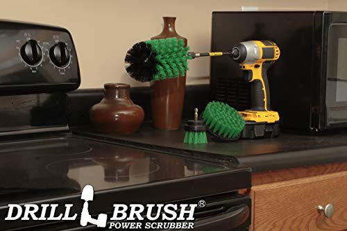 Kitchen Cleaning Supplies with Long Reach Extension - Kitchen Sink Brush - color: Medium-green
