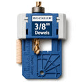 Rockler 3/8" Doweling Jig Kit with Drill Bit & Stop Collar, Steel Bushings