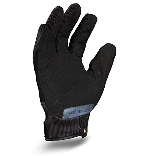 Ironclad EXO Pro Water Resistant; Work Gloves, (1 Pair), EXO2-MWR-04-L, Black/Grey - size: Large (Pack of 2)
