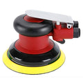 Professional Air Random Orbital Palm Sander, Heavy Duty Dual Action Pneumatic Sander with 1pc Backing Plate (5 inch) - size: 5 inch