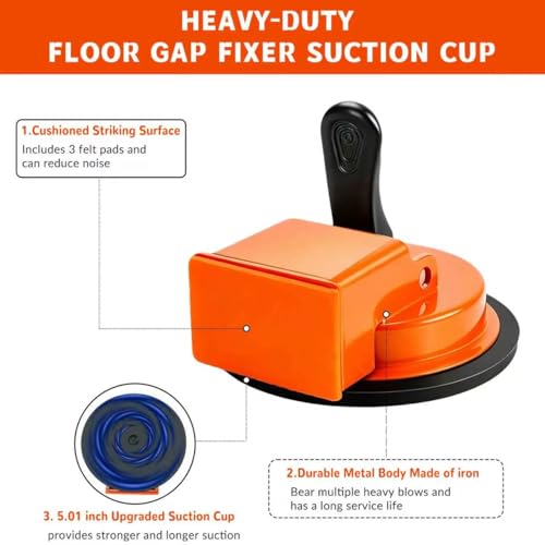 Floor Gap Fixer Tool for Laminate Vinyl Hardwood LVP Flooring Gap Repair