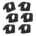 Shovel Holder Clamp Mount Kit,Truck Bed Molle Panel Mount, Shovel Mount for Roof Rack,Quick Release Mount Clamps Off Road UTV Utility Trailer Accessories Fits 1-1/7" to 1-3/7" Diameter Tools(6 Pack) - color: 6 Pack Black