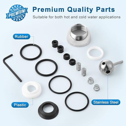 Faucet Repair Kit Compatible with Delta/Peerless RP44123