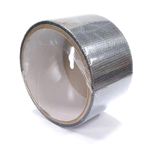 Window Screen Repair Kit Tape Repair Kit for Window Screen and Screen Door Strong Adhesive Window Screen Mesh Repair Waterproof Screen Repair Kit（2 in × 6.56ft） Grey