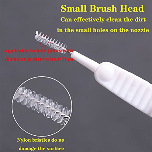 ELANE 30 Pcs Shower Head Cleaning Brush,Gap Hole Anti-Clogging Cleaning Brush,Tiny Crevice Brush for Shower Head Cleaner
