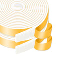 Door Seal Strip,High Density CR Insulation Tape,1 in x 1/4 in x 26Ft - color: White, size: 1 in x 1/4 in x 26 ft
