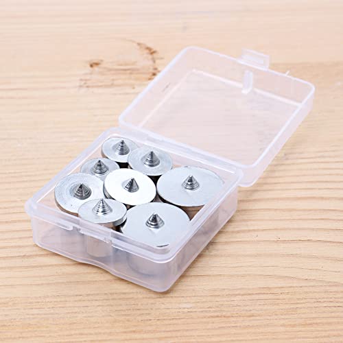Dowel Center Set 8PC Woodworking Tenon Transfer Plugs 1/4-1/2"