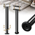 Adjustable Height Bed Support Legs 13.8-23.6 inch, Bed Frame Center Support Legs for Bed Frame/Bed Center Slat/Furniture, Heavy Duty Metal Bed Replacement Legs Bed Slats Support Legs, Upgraded Version - size: 13.8'' - 23.6'' 2Pcs