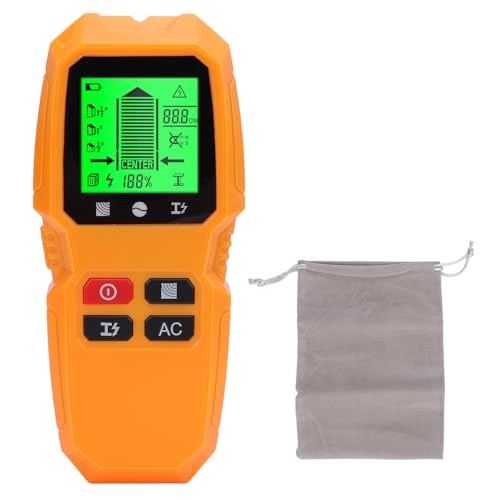 Stud Finder Wall Scanner with HD LCD Display - Portable Precision Detection for Wood, Metal & Live Electrical Wires, Advanced Wall Scanning Tool