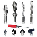 Power Drill Drain Auger Attachment for Toilet, Sink Drain Cleaner Tool