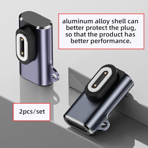 2pcs/lot Magnetic Smart Watch Charging Adapter USB Type-C to 2-Pin Compatible with IMOO Z6 Z6S Z6Pro Z7 Z7A Z7S Z8 Z8A Z9 Z10 Z11 - style: for Pitch 5.0mm Watch