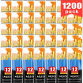 AROIC Acrylic Paint Brush Set, 100Packs / 1200 pcs Paint Brushes Bulk | Acrylic Painting, Nylon Hair Brushes for All Purpose Oil Watercolor Painting Artist Professional Kits - size: 1200pcs