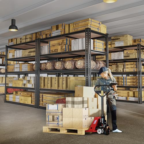 REIBII 40" W Storage Shelves Load 2500Lbs for Garage Pantry Closet Kitchen - size: 40"W x 19.7''D x 72''H