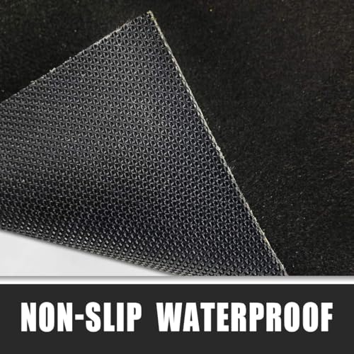 LINLA Absorbent Oil Spill Mat, Garage Floor Mat, Oil Pad for Car - size: 5'1" x 3'3" (2-pack)
