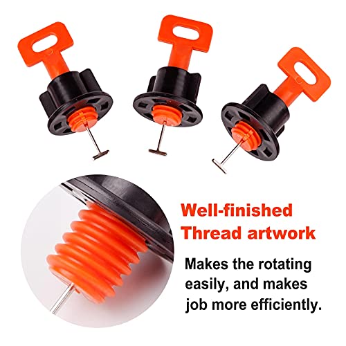 Tile Leveling System Kit with 200pcs Tile Leveler - size: 200pcs