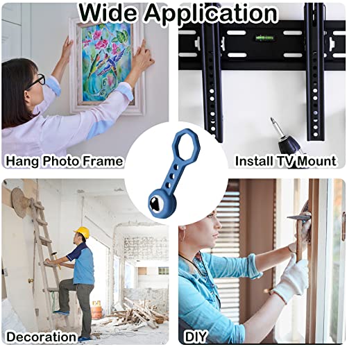 Stud Finder Wall Scanner, Magnetic Stud Finder With 27 Pounds of Pull Magnetic Power, No Batteries Required Wall Stud Finder Metal Stud Finder for Drywall, Wood, Plywood Paneling, Ceramic Tiling(Blue)