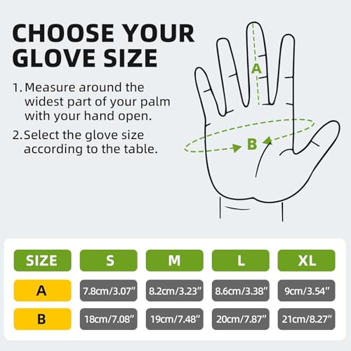 Schwer 6 Pairs A2 Cut Resistant Work Gloves, Ultra Durable, LT5636, S - size: Small