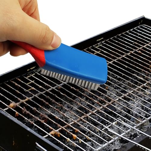 Zorfeter 2 PCS Heavy Duty Wire Brushes, for Cleaning/Metal Rust Removal