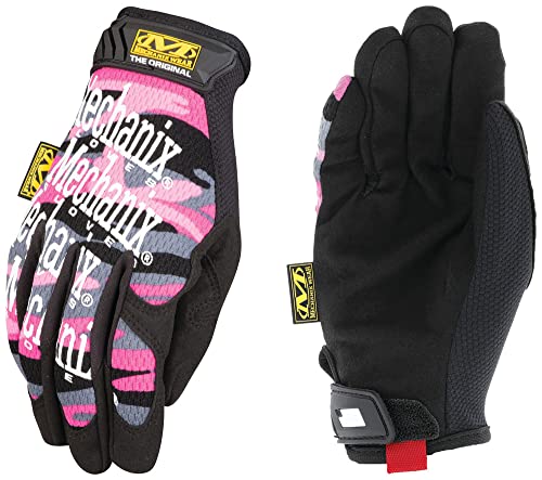 Mechanix Wear Original Women's Work Gloves Pink Camo Large