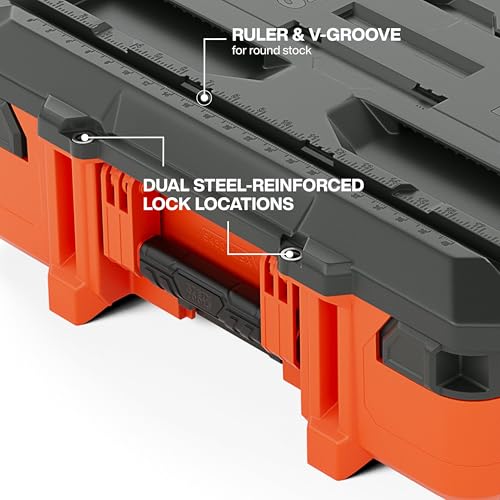 Klein Tools 54300MBX MODbox Small Tool Box, Heavy Duty Organizer with Removable Tray, Water and Debris Resistant, Stackable Module - size: Small