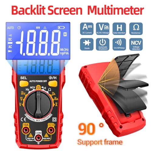 Electrical Test Kit -Multimeter,Non Contact Voltage Tester,Outlet Tester