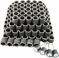 Merryland 184 Pack Sanding Drum 1/2 inch 120 Grit Drum Sander for Dremel - size: 120# 1/2" Sanding Band 184pcs