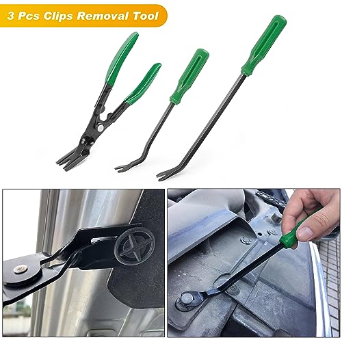GOOACC 19Pcs Trim Removal Tool Set with Storage Bag - color: Green