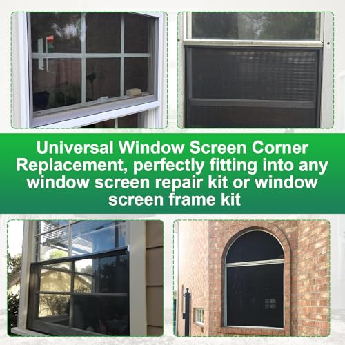 MP7729 Screen Frame Corner 5/16 in. x 3/4 in.- Replacement Parts 10PK