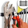 12" Heavy-Duty Magnetic Tool Holders (4 Pack - 48" Total) - Extremely Powerful Magnetic Pull Force to Hold Heavy Tools (Upgraded Version) - Professional Tool Bars/Strips Organizer - size: 12" - 4 Pack