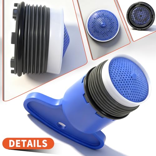 Faucet Aerator Replacement Set Compatible with Moen 180158 Faucet 18.5MM | 2 Pack Aerators Compatible with Rothbury Brantford Adler Voss Darcy Caldwell Kitchen Bathroom Sink with Key Removal Wrench